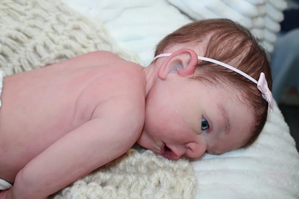 Muñeca Reborn Ana Niña 48 cm / 2.860 kg + Pack Premium