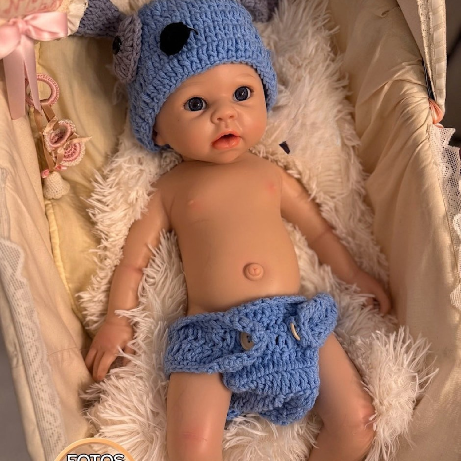 Milú Niño Reborn Silicona Muñeco 52cm/4kg