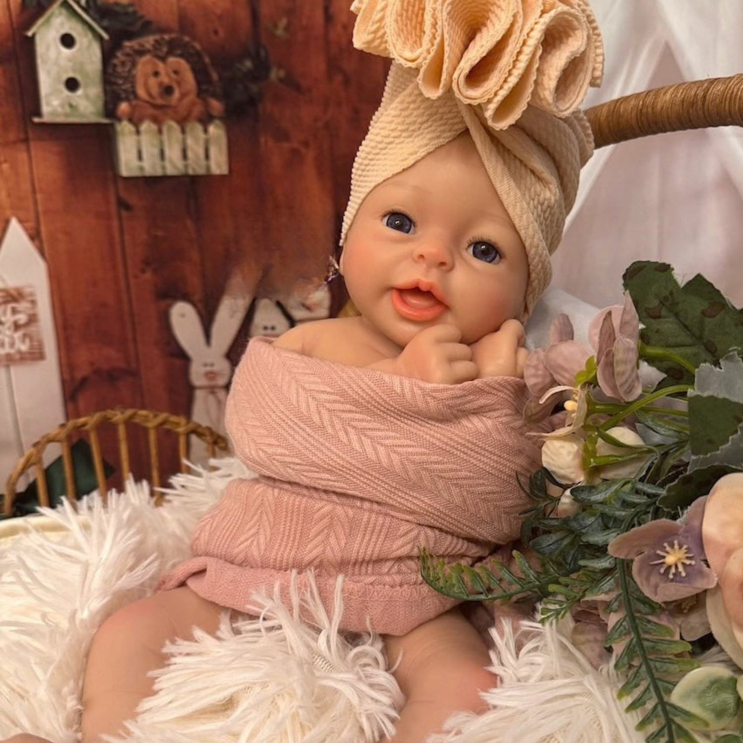 Muñeca Bimba Baby Reborn Silicona 36cm / 1.6kg