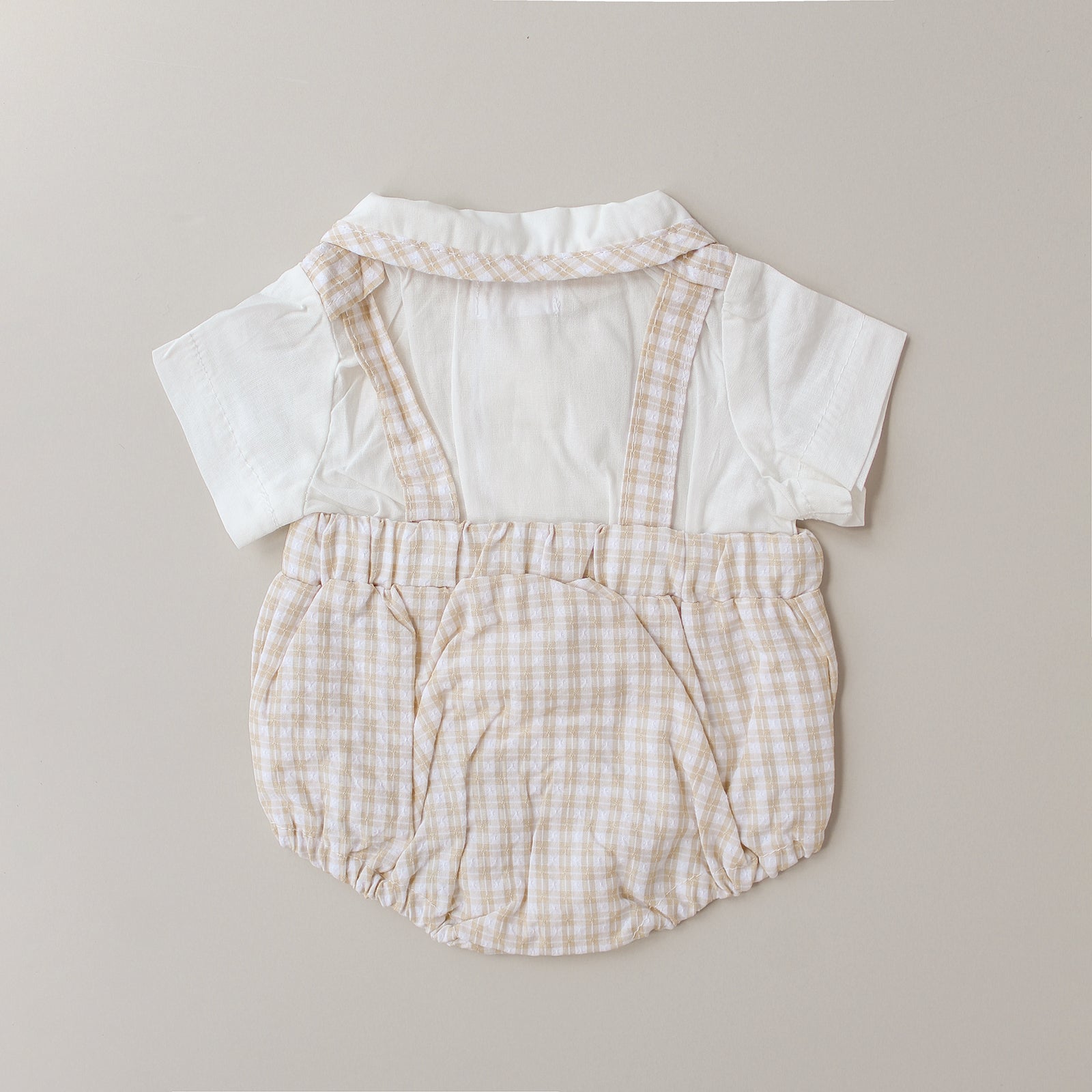 Mascota Quadro con camiseta y pajarita - Para bebés reborn de 44 a 52 cm