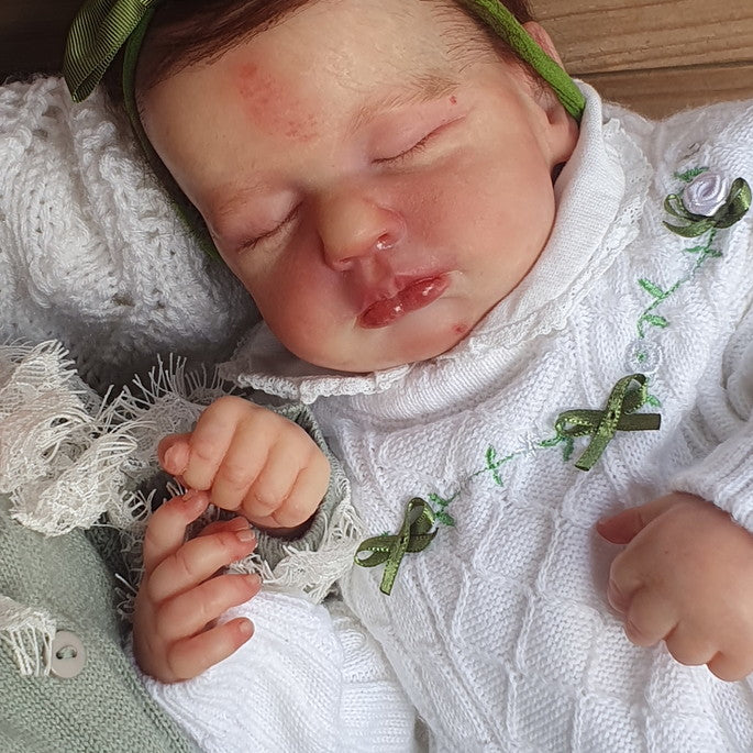 Reborn Muñecas Gemelas Ely y Oli Ninãs | 56cm | 2.300 kilogramos