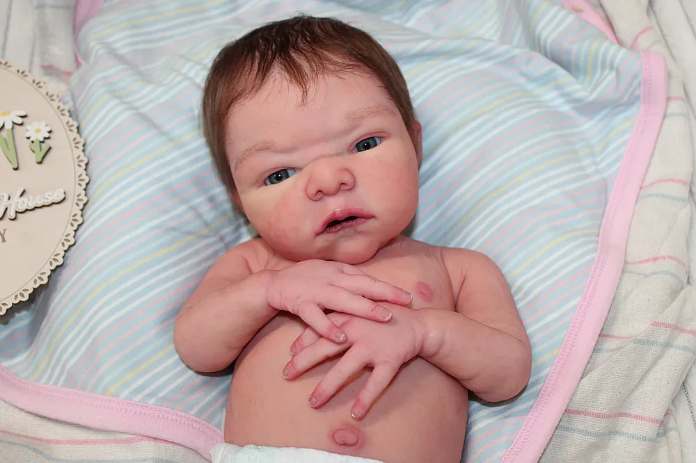 Muñeca Reborn Ana Niña 48 cm / 2.860 kg + Pack Premium 