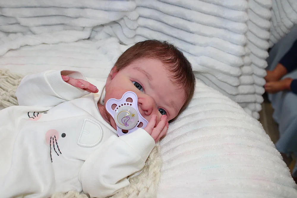 Muñeca Reborn Ana Niña 48 cm / 2.860 kg + Pack Premium 