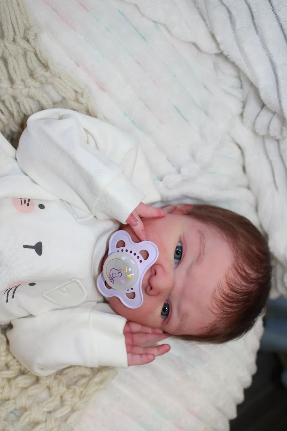 Muñeca Reborn Ana Niña 48 cm / 2.860 kg + Pack Premium 