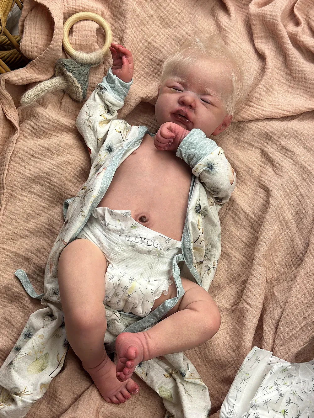 Mateo Niño Realista Reborn Muñeco | 54cm | 2.100 kilogramos | Edición limitada 