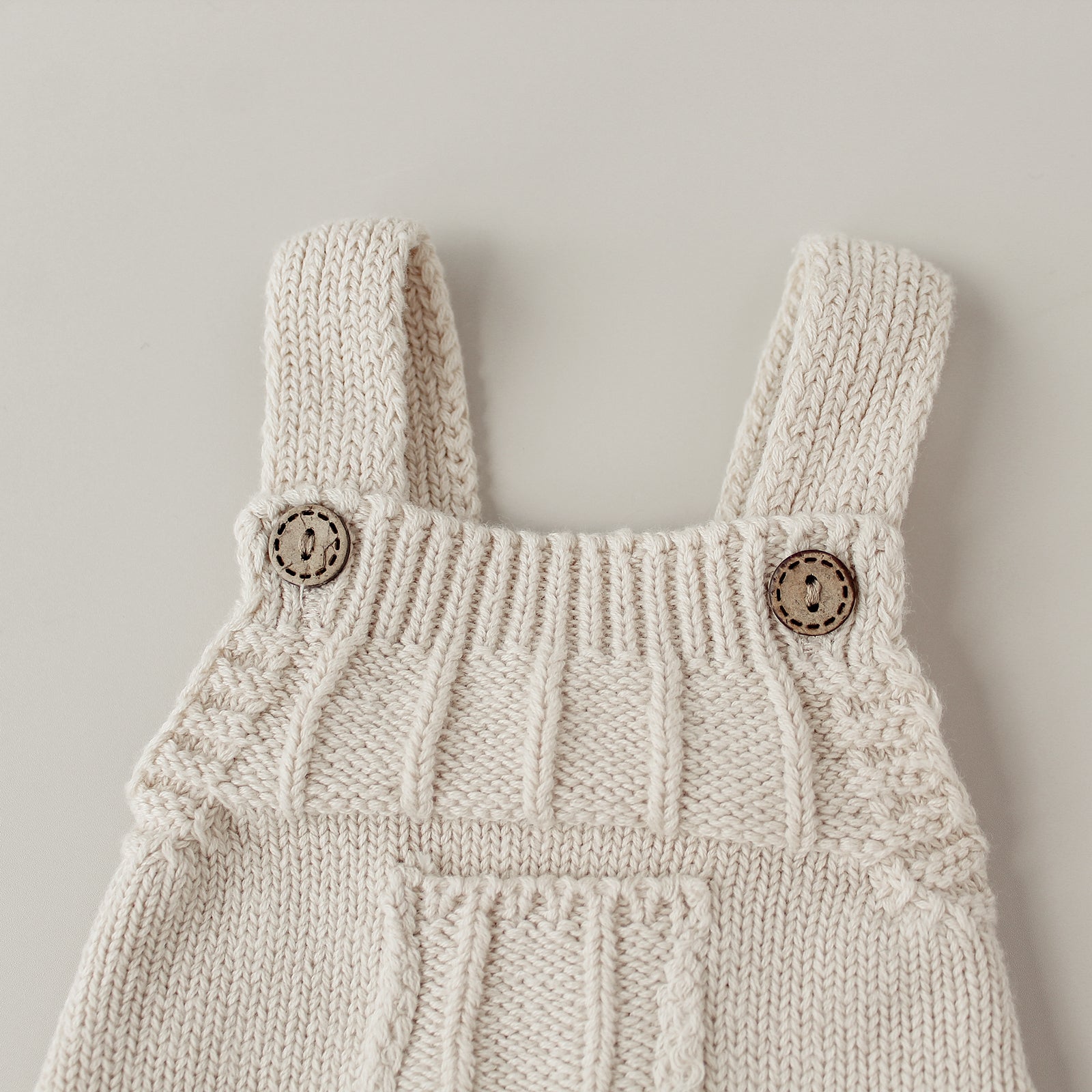 Portabebés Punto beige - Para bebés reborn de 44 a 52 cm 