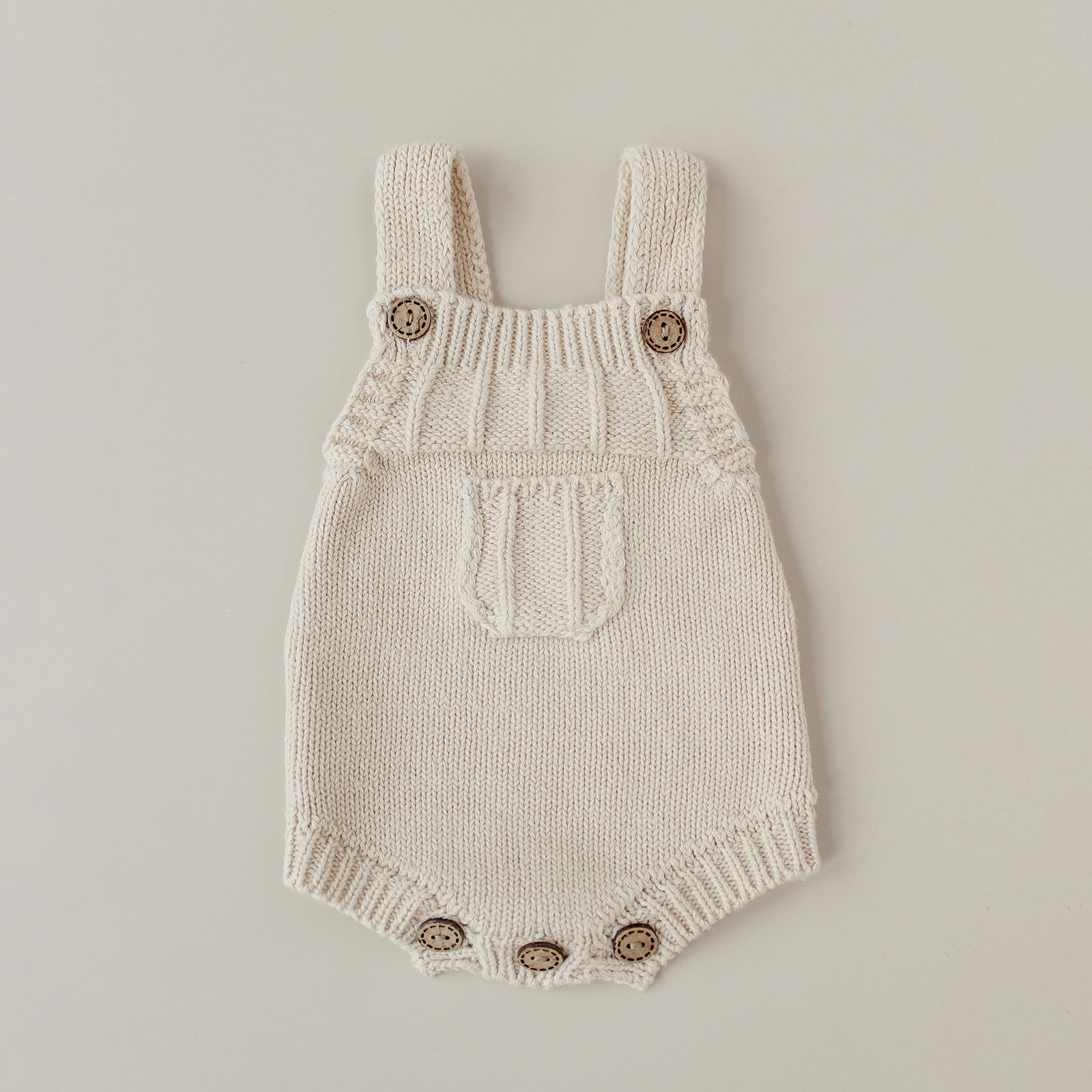 Portabebés Punto beige - Para bebés reborn de 44 a 52 cm 